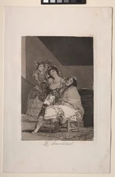 Caprichos: Ella lo despluma