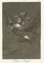 Goede reis Buen Viage (title on object) Los Caprichos (series title)
