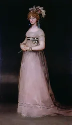 Retrato de María Teresa de Borbón y Vallabriga, la Condesa de Chinchón, c.1801