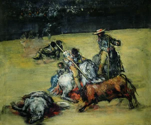 La corrida de toros, c.1825