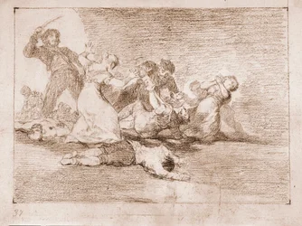 Los desastres de la guerra: Beneficio infame