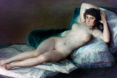 La maja desnuda, c1800