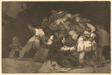 Los proverbios: Locura general, 1864