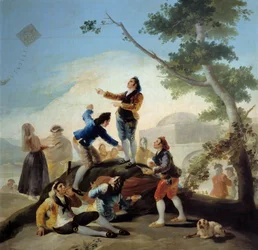 El ciervo volador. Pintura de Francisco de Goya (1746-1828)