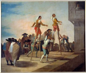 Los despojos. Pintura de Francisco de Goya (1746-1828)