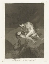 Wie had dat gedacht! Quien lo creyera! (title on object) Los Caprichos (series title)