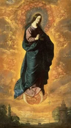 La Inmaculada Concepción (óleo sobre lienzo)
