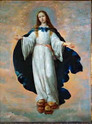 La Inmaculada Concepción ... (óleo sobre lienzo)