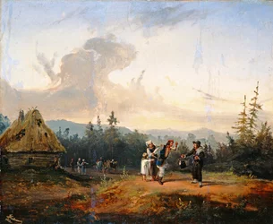 Argumentos con el comerciante judío, 1853