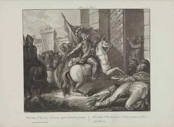 Entrada de Boleslao el Valiente en Kiev por Smuglewicz, Franciszek (1745-1807). Litografía, finales del siglo XVIII. Colección particular
