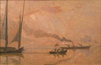 puesta de sol