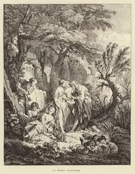 La buena aventura (grabado)