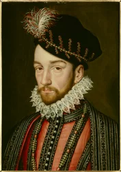 Retrato de Carlos IX (1550 - 1574)