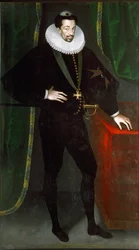 Retrato de Enrique III de Francia, alrededor de 1585