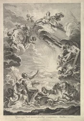 Neptuno apaciguando la tormenta