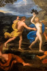 Apolo persigue a Dafne