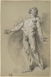 Apolo, c.1752 (tiza negra)