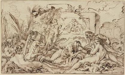 Ninfas y dioses fluviales