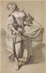 Joven campesina bailando, c. 1765-70