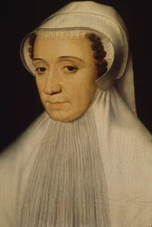 Retrato de Margarita de Valois (Castillo de Saint-Germain-en-Laye 1553-París 1615), de François Clouet (1515-1572)