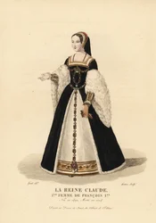 Reina Claudia, primera esposa del rey Francisco I