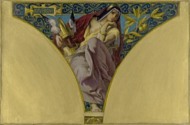 Boceto para la Sala de Fiestas del Ayuntamiento de París: L