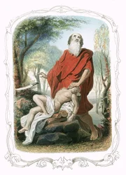 Abraham ofreciendo a Isaac
