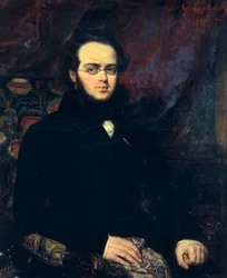 Retrato de Jacques Fromental Elie Levy, conocido como Halevy (París