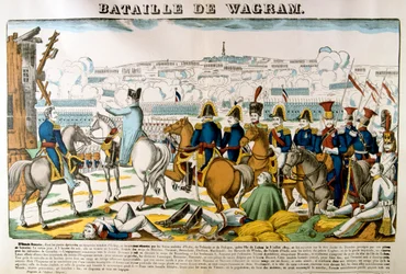 Batalla de Wagram, 1809, c1835