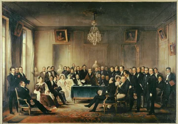 Francois-Guillaume J. St. Andrieux, poeta ... (pintura sobre lienzo)