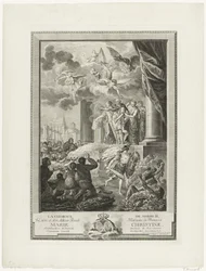 La Clemencia de José II, grabada por Mathias de Sallieth
