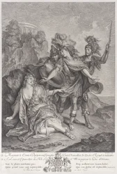 Rinaldo abandonando a Armida, 1720-62.