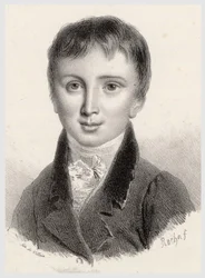Franz Liszt a los 11 años, c. 1822