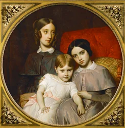 Las tres hijas de Alphonse Jacob Desmalter ...