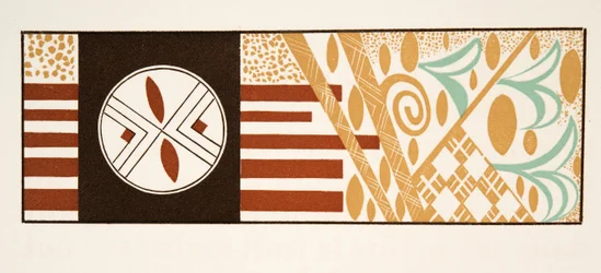 Ilustración gráfica de Prometeo Encadenado de Esquilo, pub. 1941