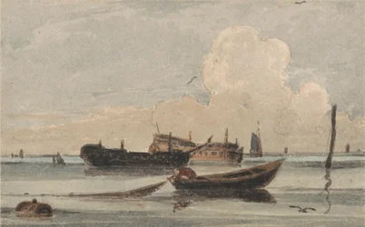 Barcos en un mar en calma