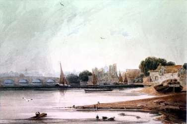 Palacio de Lambeth y Puente de Westminster