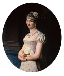 Retrato de Stephanie de Beauharnais