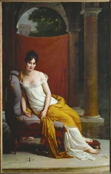 Mme Recamier (pintura sobre lienzo)