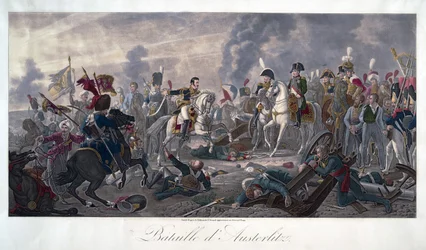 La batalla de Austerlitz el 2 de diciembre