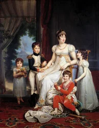 Retrato de Marie-Annonciade, llamada Caroline Bonaparte
