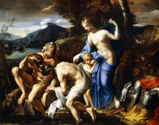 La deificación de Eneas