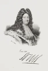 Retrato del rey Luis XIV