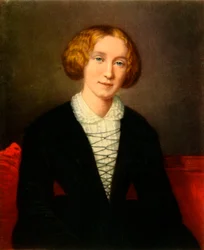 George Eliot, c1850, 1942