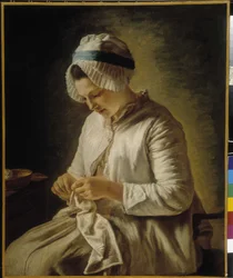 Mujer trabajando