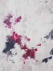 Abstracto en rosa intenso