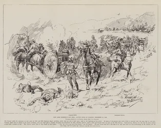 Cómo cayó el Hijo de Lord Roberts, salvando Cañones en Colenso, 15 de diciembre de 1899