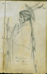 Hoohamaza, o Pierna de Hierro, 1851