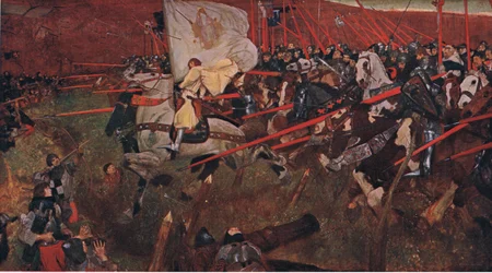 La criada, de la Historia de los pueblos británicos de Cassell publicada por la Waverley Book Company Limited, c.1940
