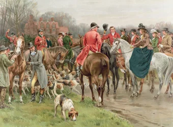 Una mañana de invierno, del Anuario Pears, 1908